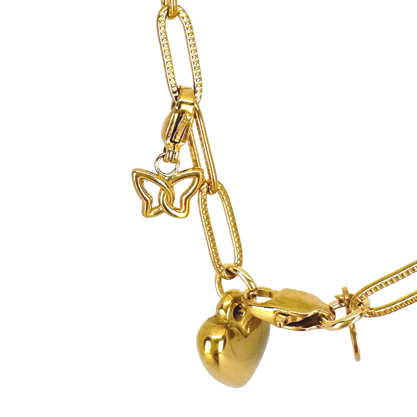 Hollow Butterfly Pendant Charm