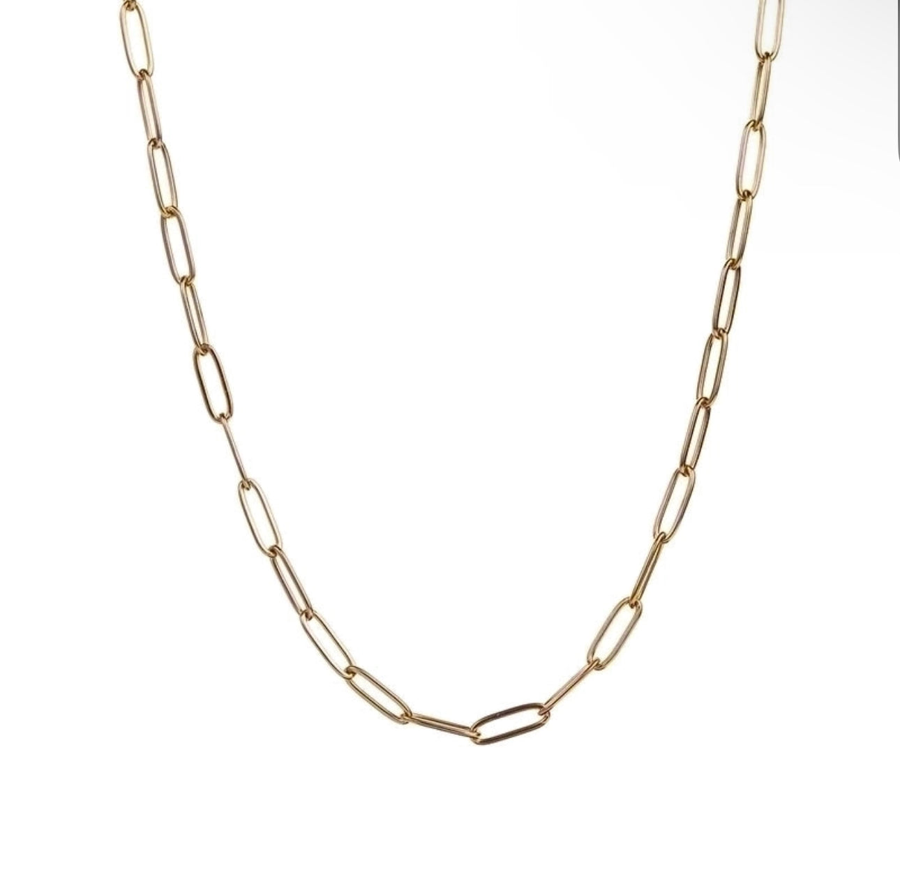 Callie Paperclip Necklace