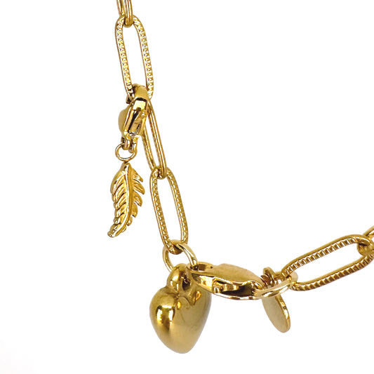 Feather Pendant Charm