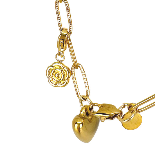 Rose Pendant Charm