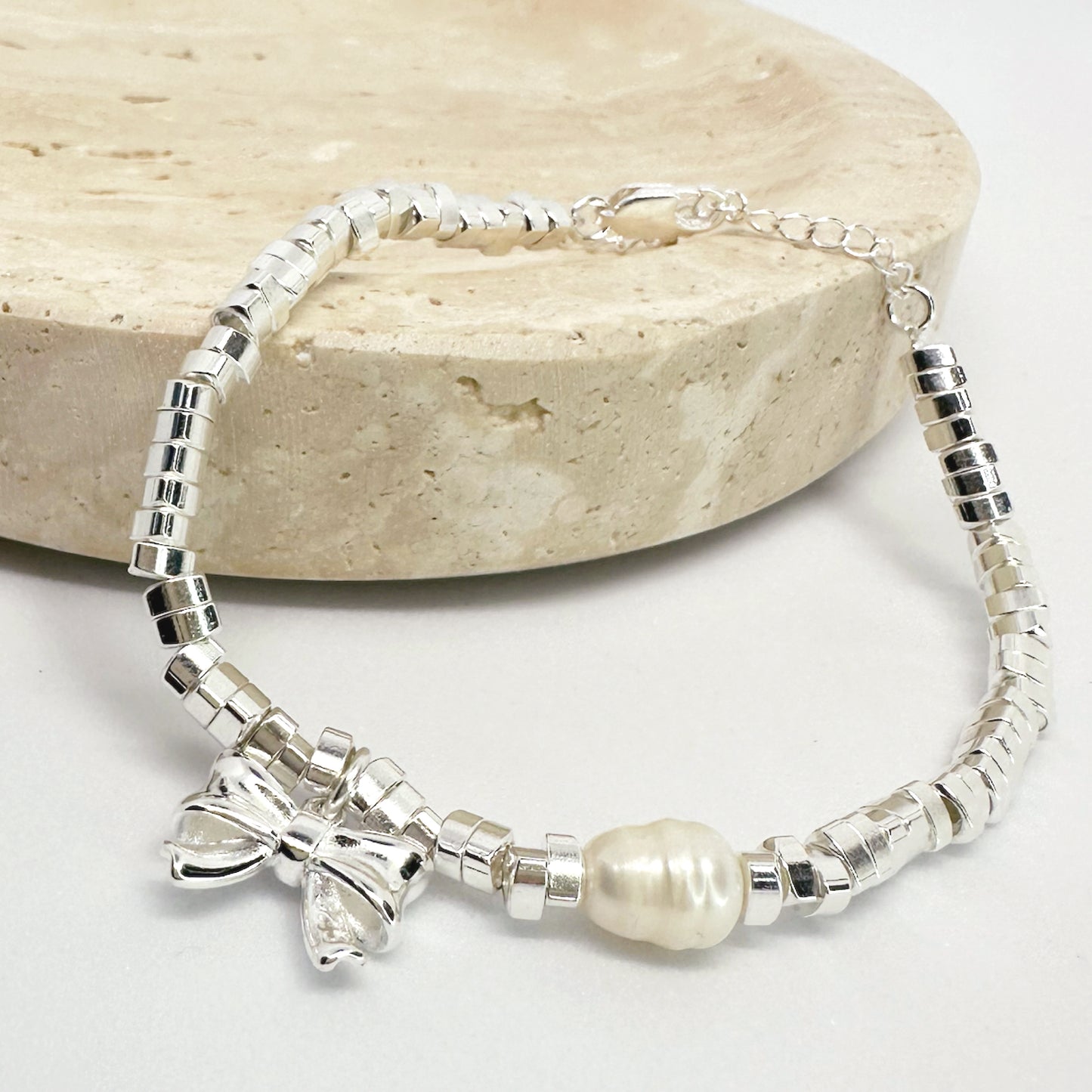 Bonnie Bow & Pearl Bracelet